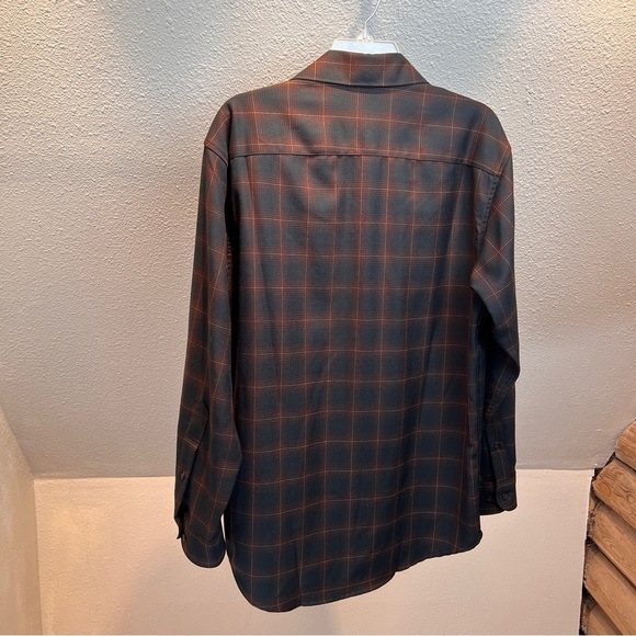 NWOT PENDLETON ZEPHYR 100% Wool Button Down Shirt w/Long Sleeves. Size Medium - Picture 3 of 7